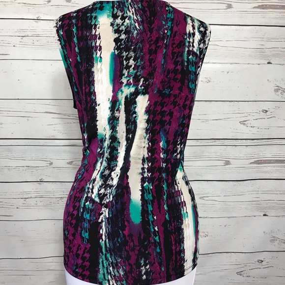 Kasper ruched neck blouse - Picture 2 of 5